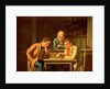 The Checker Players, 1850 by George Caleb Bingham