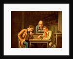The Checker Players, 1850 by George Caleb Bingham