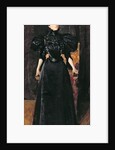 Portrait of a Lady in Black, c.1895 by William Merritt Chase