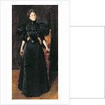 Portrait of a Lady in Black, c.1895 by William Merritt Chase