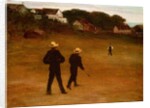 The Ball Players, 1871 by William Morris Hunt