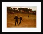 The Ball Players, 1871 by William Morris Hunt
