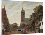 View of the Oude Delft Canal, Delft, c.1660 by Jan van der Heyden