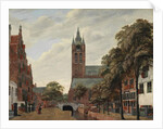 View of the Oude Delft Canal, Delft, c.1660 by Jan van der Heyden