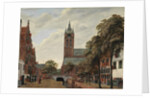 View of the Oude Delft Canal, Delft, c.1660 by Jan van der Heyden
