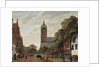 View of the Oude Delft Canal, Delft, c.1660 by Jan van der Heyden
