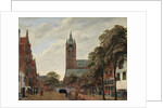 View of the Oude Delft Canal, Delft, c.1660 by Jan van der Heyden