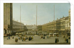 The Piazza San Marco, c.1738-40 by (1697-1768) Canaletto