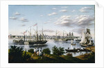 View of Detroit in 1836, 1836-37 by American School
