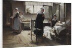 Evangeline discovering her Affianced in the Hospital, 1887-89 by Samuel Richards