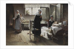 Evangeline discovering her Affianced in the Hospital, 1887-89 by Samuel Richards