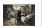 Evangeline discovering her Affianced in the Hospital, 1887-89 by Samuel Richards