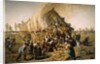Fire in a Haystack, 1856 by Jules Breton