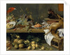 Still life with fruit, vegetables and dead game, 1635 by Frans Snyders