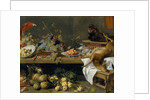 Still life with fruit, vegetables and dead game, 1635 by Frans Snyders