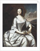 Hermione Pelham Banister 1748 by Robert Feke