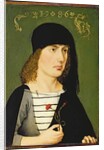 A Young Man, 1486 by Michael Wolgemut or Wolgemuth