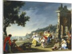 Tarantella at Mergellina, c.1750 by Filippo Falciatore