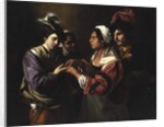 The Fortune Teller, c.1616-17 by Bartolomeo Manfredi