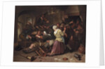 Gamblers Quarreling, c.1665 by Jan Havicksz. Steen