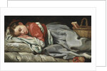 Young Girl Sleeping by Bernardt Keil or Keyl