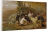 Claiming the Shot: After the Hunt in the Adirondacks, 1865 by John George Brown