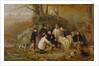 Claiming the Shot: After the Hunt in the Adirondacks, 1865 by John George Brown