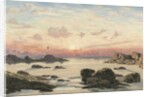 Bude Sands at Sunset, 1874 by John Brett