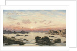Bude Sands at Sunset, 1874 by John Brett