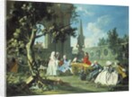 Concert in a Garden, c.1750 by Filippo Falciatore