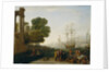 A Seaport at Sunset, 1643 by Claude Lorrain (1600-82)