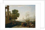 A Seaport at Sunset, 1643 by Claude Lorrain (1600-82)