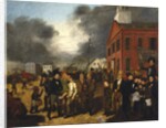 First State Election in Detroit, Michigan, c.1837 by Thomas Mickell Burnham