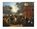 First State Election in Detroit, Michigan, c.1837 by Thomas Mickell Burnham