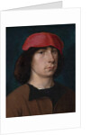 A Young Man in a Red Cap, c.1512 by Michiel Sittow