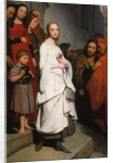 Marguerite Leaving Church, 1838 by Ary Scheffer