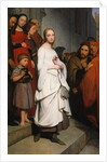 Marguerite Leaving Church, 1838 by Ary Scheffer