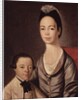 Mrs. Aaron Lopez and her son, Joshua, 1772/73 by Gilbert Stuart