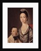 Mrs. Aaron Lopez and her son, Joshua, 1772/73 by Gilbert Stuart