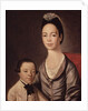 Mrs. Aaron Lopez and her son, Joshua, 1772/73 by Gilbert Stuart