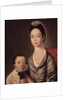 Mrs. Aaron Lopez and her son, Joshua, 1772/73 by Gilbert Stuart