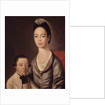 Mrs. Aaron Lopez and her son, Joshua, 1772/73 by Gilbert Stuart