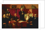 First Board of Trustees of the Detroit Museum of Art, 1907 by Percy Ives