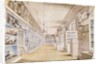 The Long Room, Interior of Front Room in Peale's Museum, 1822 by Charles Willson Peale