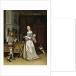 Lady at her Toilette, c.1660 by Gerard ter Borch or Terborch