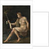 Saint John the Baptist in the Wilderness by Francesco Ubertini Il Bacchiacca