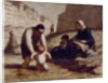The First Bath by Honore Daumier