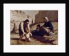 The First Bath by Honore Daumier