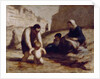 The First Bath by Honore Daumier