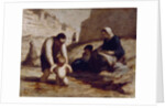 The First Bath by Honore Daumier